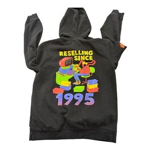 eBay X Sneaker Con Black Collector Sweatshirt 1995 Sz Large